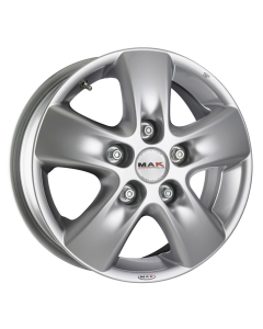 Jante HD2 HYPER SILVER 16x6.5 ET60 5X160 65.1