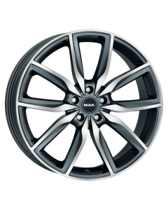 Jante ALLIANZ GUN MET-MIRROR FACE 20x9 ET35 5X120 72.6