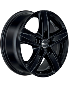 Jante STONE 5 GLOSS BLACK 16x6.5 ET65 5X118 71.1