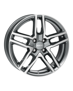 Jante IKENU GRAPHITE FRONTPOLIERT 17x7.5 ET38 5X114.3 70.1