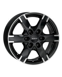 Jante TITAN DIAMANT-SCHWARZ-FRONTPOLIERT 17x7.5 ET55 6X130 84.1