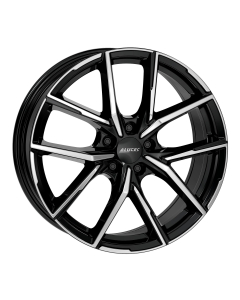 Jante AVELENO DIAMANT-SCHWARZ-FRONTPOLIERT 19x8 ET45 5X108 70.1