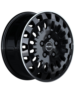 Jante OVERLAND GLOSS BLACK MIRROR RING 18x8 ET50 6X139.7 93.1