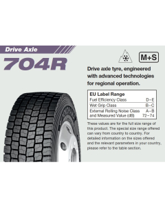 Anvelope Yokohama 704R 235 75 R17.5 --M